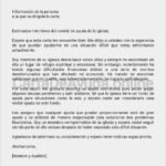 Carta para solicitar ayuda económica.